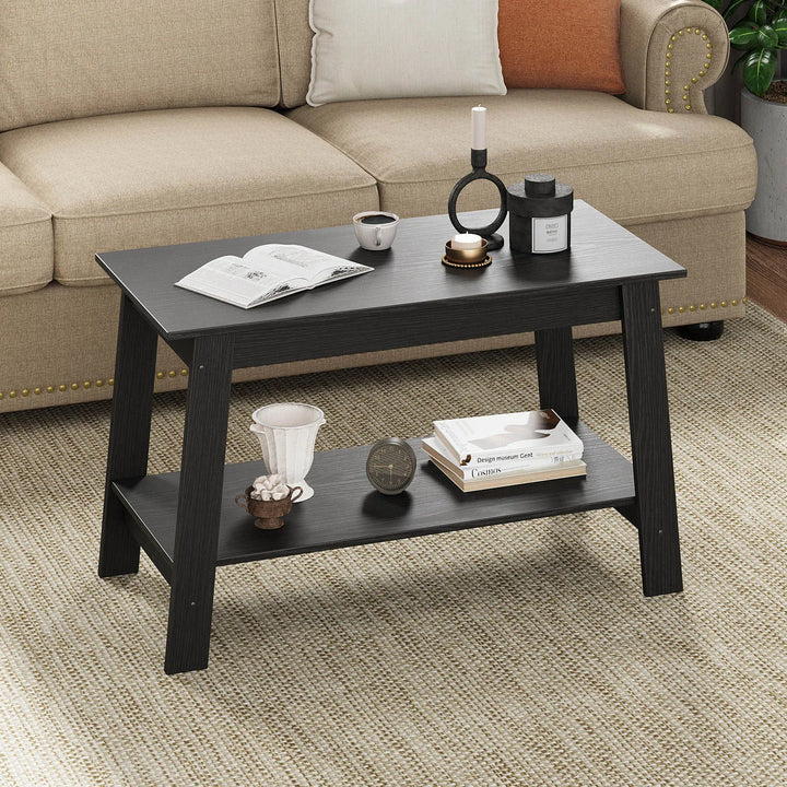 Table basse bois rustique farmhouse vue principale