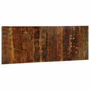 Tête de lit bois massif récupéré 140 cm, style vintage — Augustin