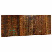 Tête de lit bois massif récupéré 140 cm, style vintage — Augustin