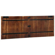 Tête de lit bois massif récupéré 140 cm, style vintage — Augustin